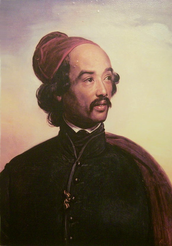 Portrait_of_Raden_Saleh.By Carl Christian Vogel von Vogelstein