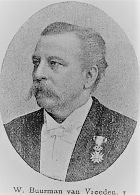 portret Willem Buurman van Vreeden. 1841-1906. - kopie